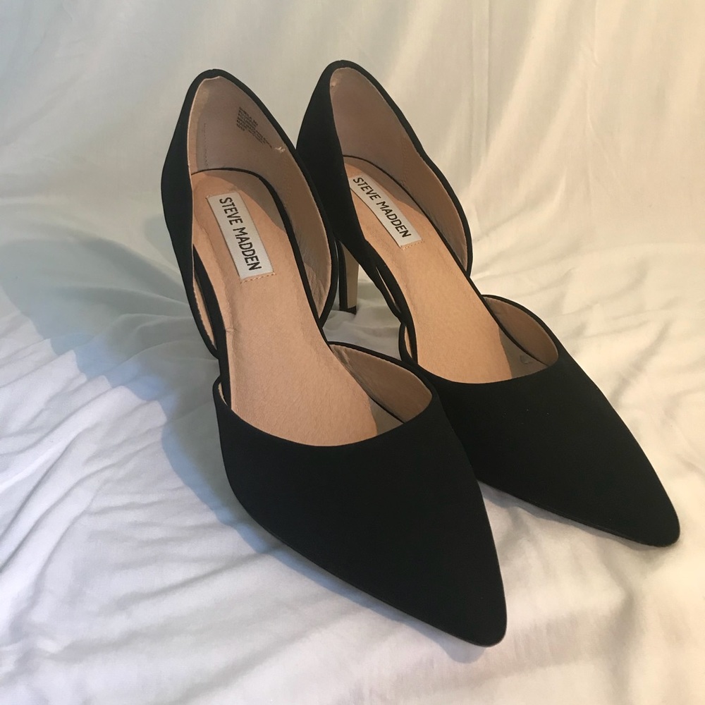 Steve Madden - Black Heels - Size 8